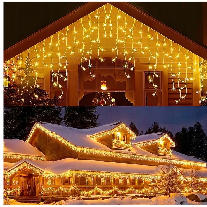 SOPLE LED 510 LAMPKI BIAŁE CIEPŁE 25M ZEWNĘTRZNE IP44