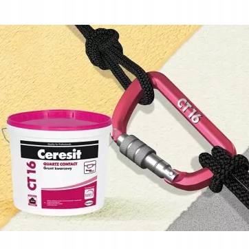 Grunt Kwarcowy Pod Tynk Ceresit CT 16 Farba Gruntującą Tynki 5 kg