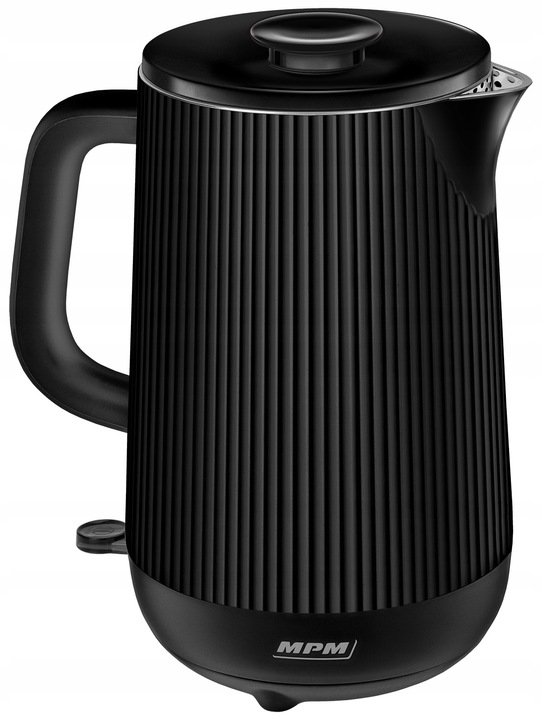 Czajnik elektryczny bezprzewodowy MPM MCZ-115/C podwójne ścianki czarny