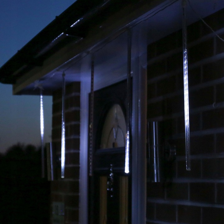 PADAJĄCY ŚNIEG SOPLE LED METEORYT 80 CM ZIMNE SMD