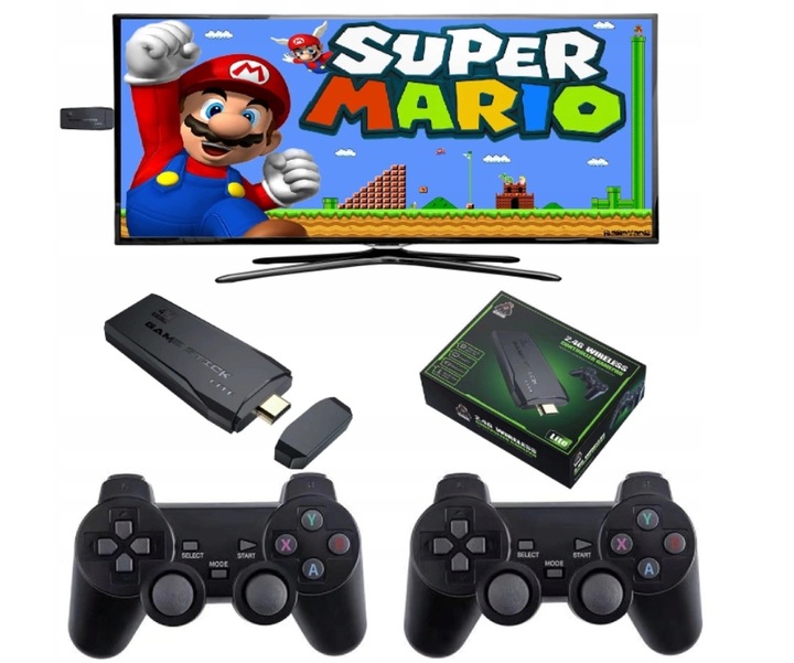 GRA TELEWIZYJNA HDMI KONSOLA RETRO 2 PADY