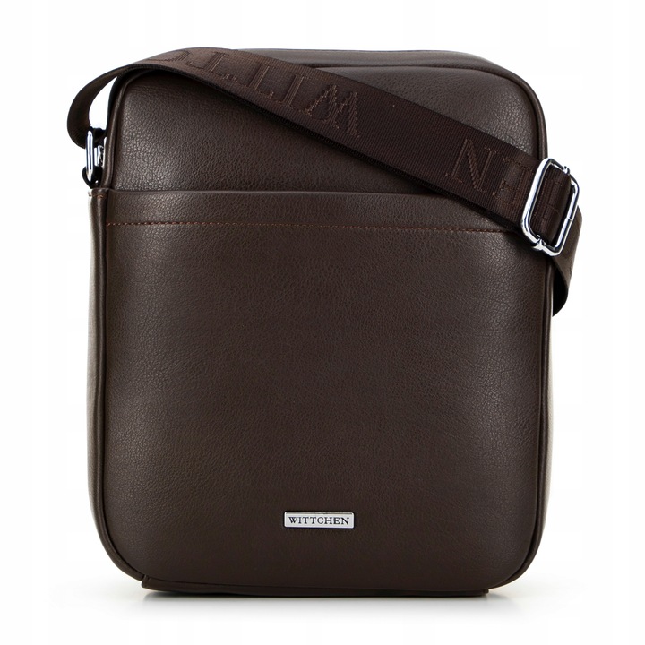 WITTCHEN męska listonoszka z ekoskóry brązowa
