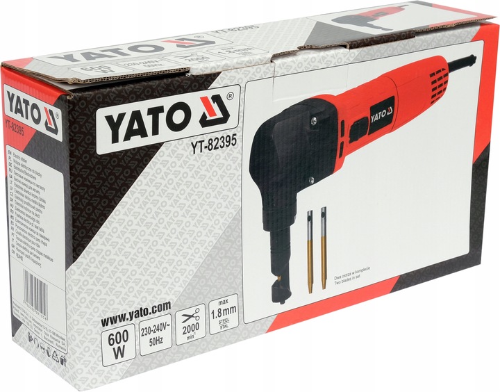 YATO NIBBLER NOŻYCE DO CIĘCIA BLACHY KAROSERII AUT 600W