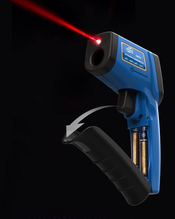 PIROMETR BENETECH -50 +400°C REGULACJA EMISYJNOŚCI