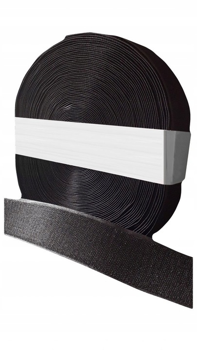 Taśma Rzep Do Flizu 25 METRÓW x 5cm Mocowanie Obciążenia FLIZU DO SŁOMY