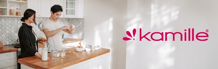 SPIENIACZ DO MLEKA UBIJAK 400ml STALOWY KAMILLE