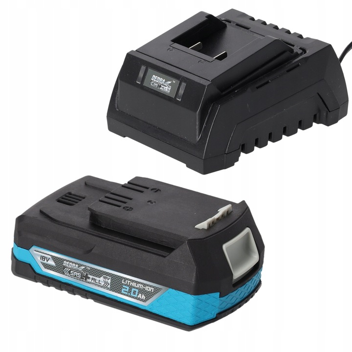 KLUCZ UDAROWY DEDRA akumulatorowy SAS+ALL 2Ah 350Nm 1/2" +Torba narzędziowa