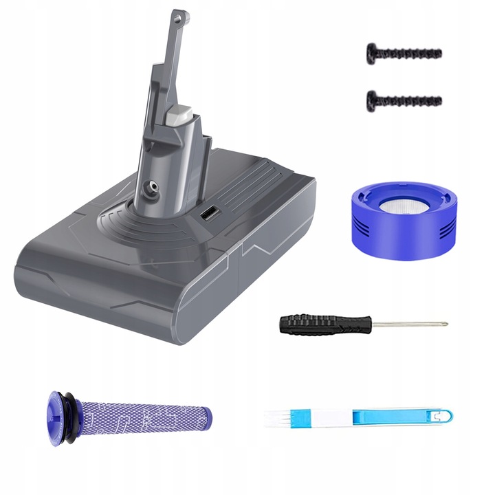 21.6V 5000mAh Bateria Akumulator do Dyson V8 SV10