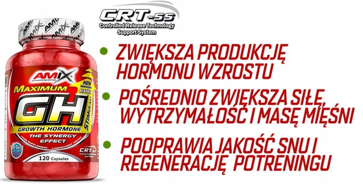 Moc i Siła Kreatyna HCL Kapsułki + Booster Testosteronu +Hormon Wzrostu GH