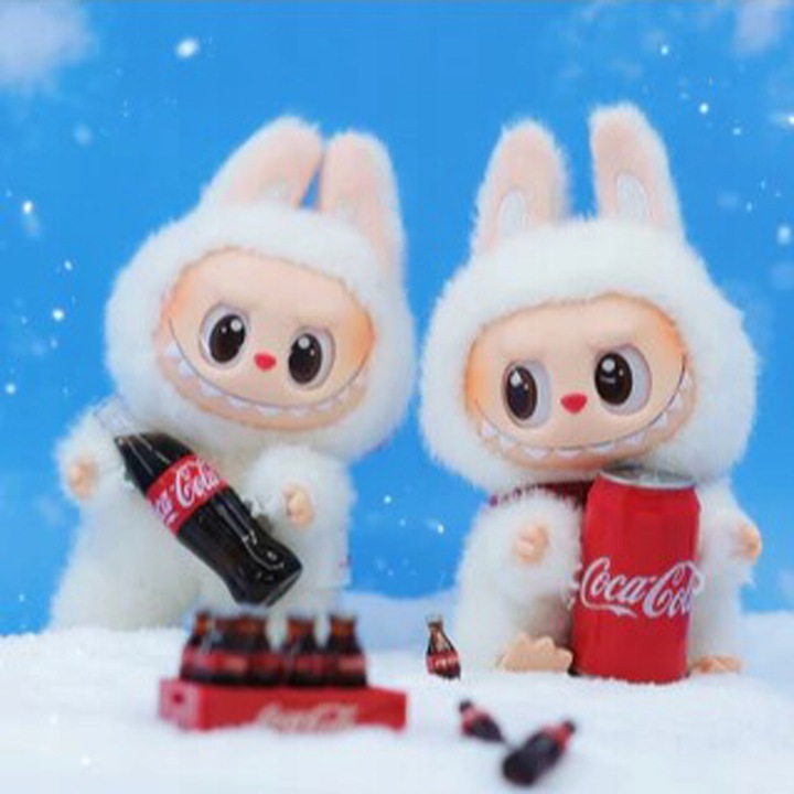 MASKOTKA LALKA LALECZKA BRELOK FIGURKA PLUSZAK NIESPODZIANKA LABUBU Cola