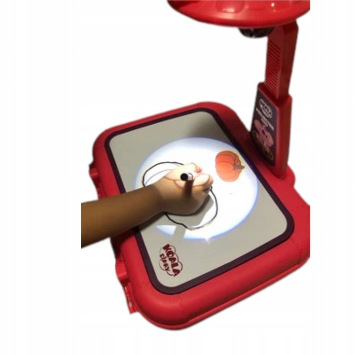 PROJEKTOR DO NAUKI RYSOWANIA RZUTNIK DLA DZIECI + 48 SLAJDÓW MAZAKI PREZENT