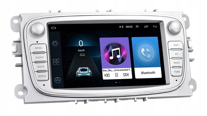 RADIO SAMOCHODOWE do FORD MONDEO MK4 FOCUS MK2 MK3 GALAXY S-MAX ANDROID GPS