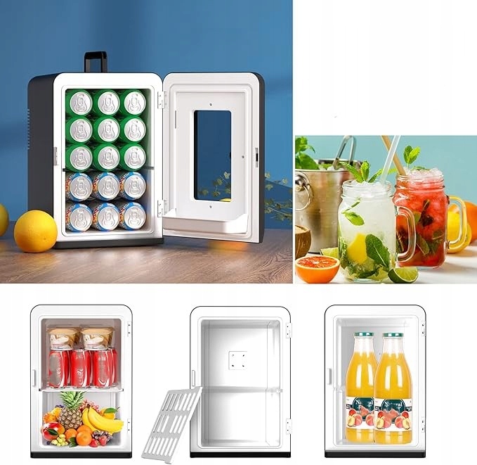 MINI LODÓWKA DO DOMI I SAMOCHODU CUMEOD 15 LITRÓW CIEPŁO ZIMNO