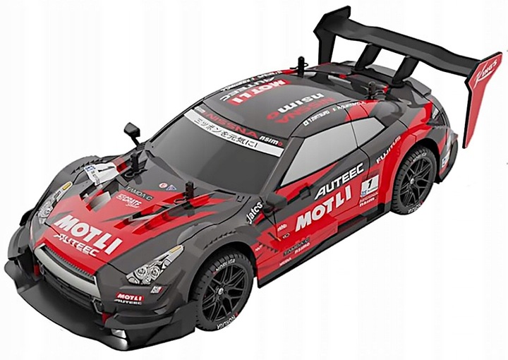 SAMOCHÓD RC DO DRIFTU AUTO WYŚCIGOWE ZDALNIE STEROWANE DRIFT 4x4 PILOT 2,4