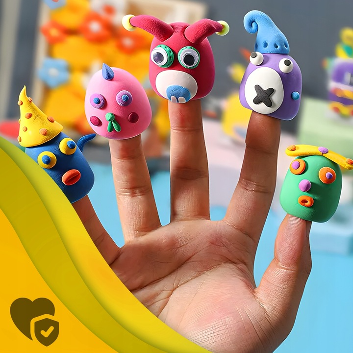 96 szt PLASTELINA MAGICZNA SENSO GLINA POLIMEROWA piankowa masa DLA DZIECI