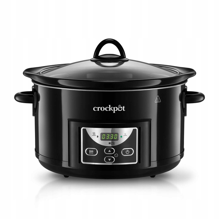 Wolnowar CrockPot 4,7l cyfrowy, misa kamionkowa Garnek Elektryczny