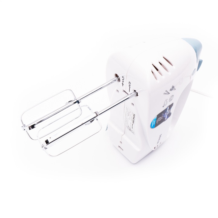 Lekki mikser ręczny blender CICHY 400W TURBO 5 pręd Sencor SHM 5203-EUE3