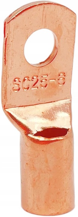 ZESTAW KONEKTORÓW OCZKOWYCH KONEKTOR OCZKOWY NIEIZOLOWANY M6 M8 MIEDŹIANYCH