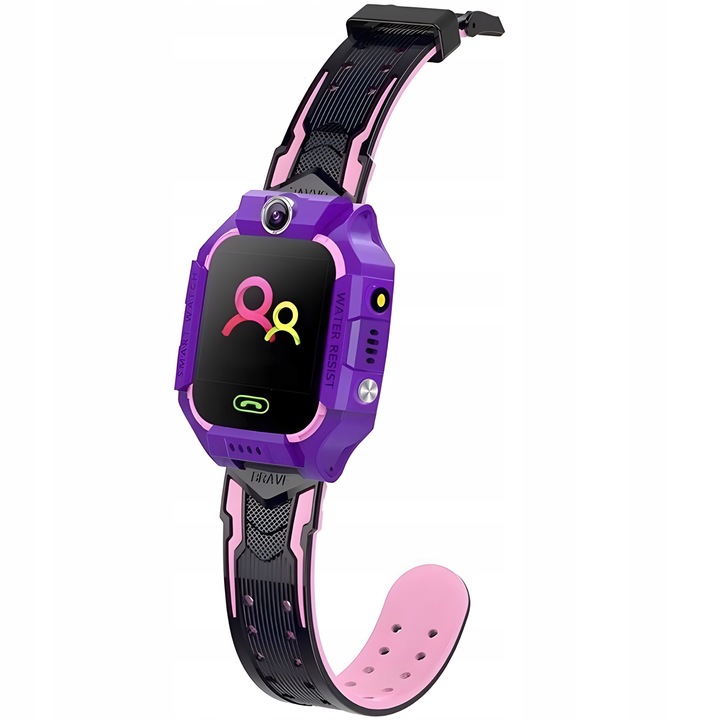 SMARTWATCH DLA DZIECI ZEGAREK GPS LOKALIZATOR SOS KARTA SIM LATARKA KAMERA