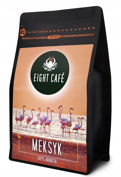 Kawa Mielona Świeżo Palona 100% Arabica Meksyk 500G Eight Cafe
