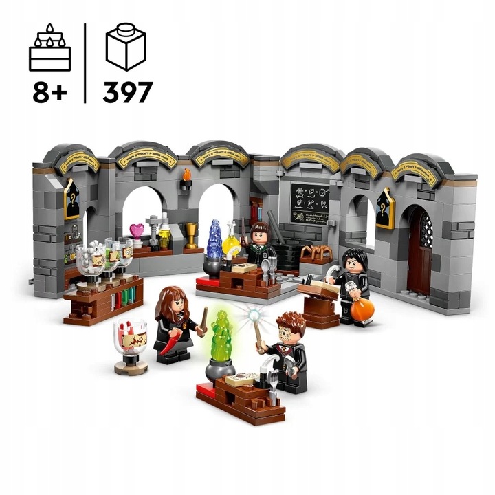 LEGO HARRY POTTER ZAMEK HOGWART: ZAJĘCIA Z ELIKSIRÓW 76431 PREZENT