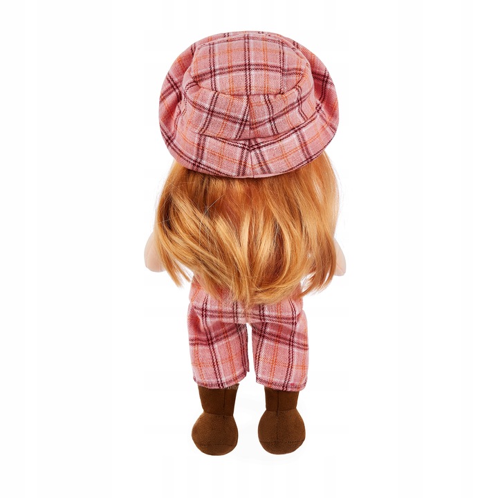 Lalka szmacianka bobas Majeczka piękne włosy