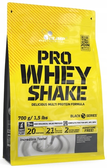 OLIMP PRO WHEY SHAKE 700g 100% BIAŁKO WPC WPI WPH