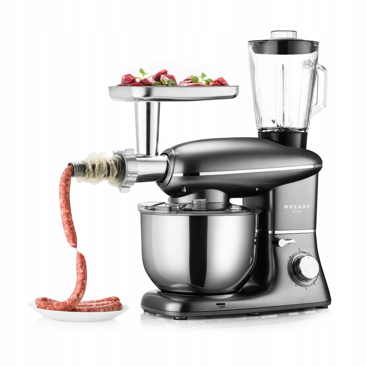 NOWY ROBOT KUCHENNY PLANETARNY MASZYNKA DO MIĘSA MIKSER BLENDER 2300W 6,2l