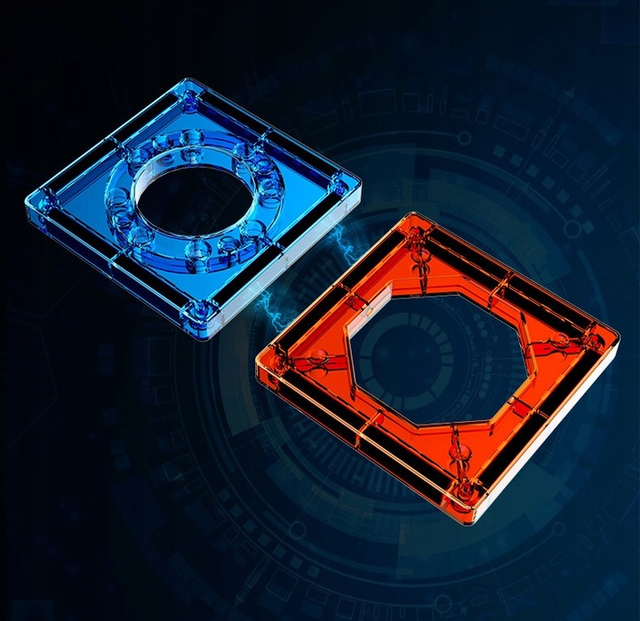 KLOCKI MAGNETYCZNE KONSTRUKCYJNE DUŻE PANELE EDUKACYJNE 3D DLA DZIECI 149EL