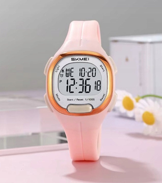 Zegarek damski SKMEI skm.124571d.wm elektroniczny wiele funkcji