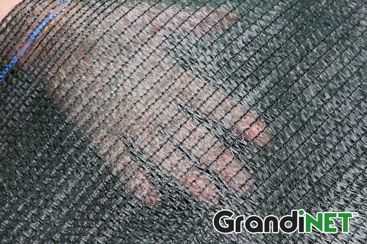 Siatka 1,2x50m Cieniówka Balkonowa Osłona Na Płot Tunel Szklarnię Kwiaty