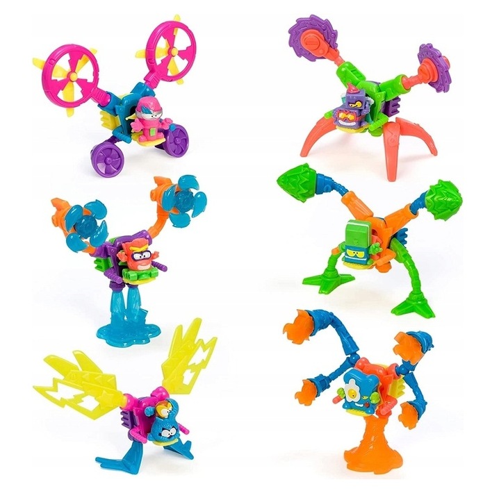 SUPER ZINGS THINGS Turbo Ice + Egzoszkielet SUPERTHINGS seria 11 12 Pojazd