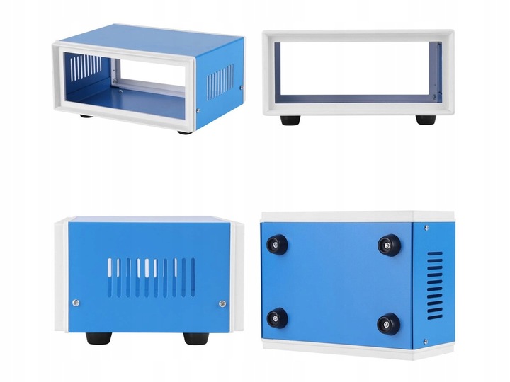 Metalowa obudowa do przyrządów 170 x 130 x 80 mm