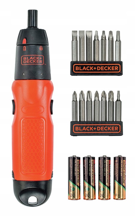 WKRĘTAK WKRĘTARKA Black&Decker A7073-XJ + ZESTAW BITÓW