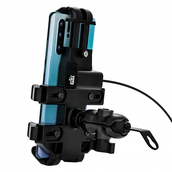 MOTOCYKLOWY UCHWYT TELEFON KIEROWNICĘ ŚRUBA RAMY