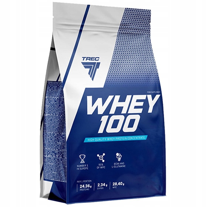 TREC WHEY 100 2275 g BIAŁKO PROTEINY WPC SERWATKA