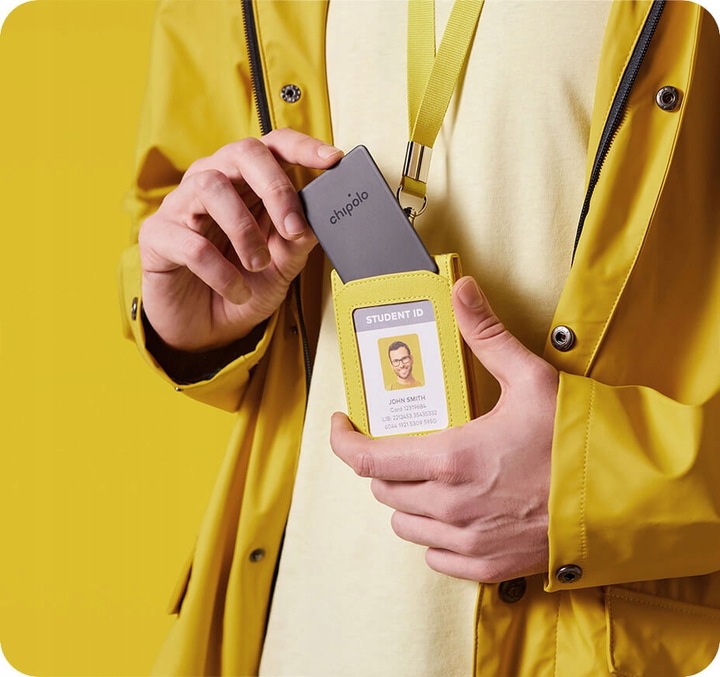 Lokalizator Chipolo CARD Spot Black Apple Find My