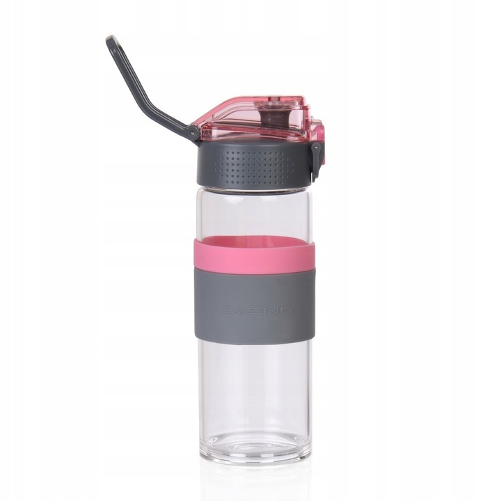 Szklana butelka ze szkła borokrzemowego CASNO 0,5L