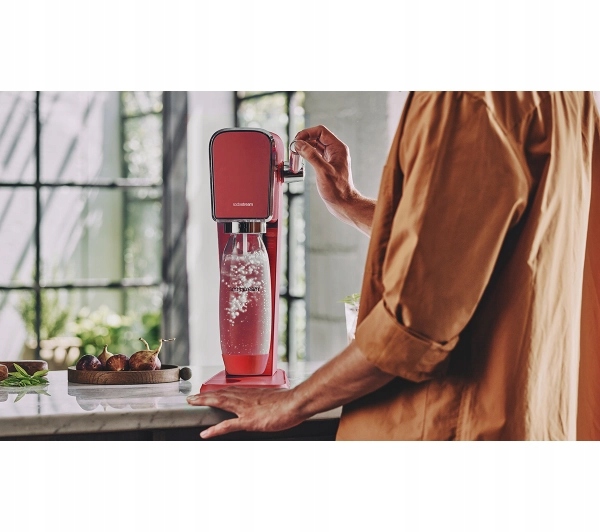 Saturator Sodastream ART Czerwony