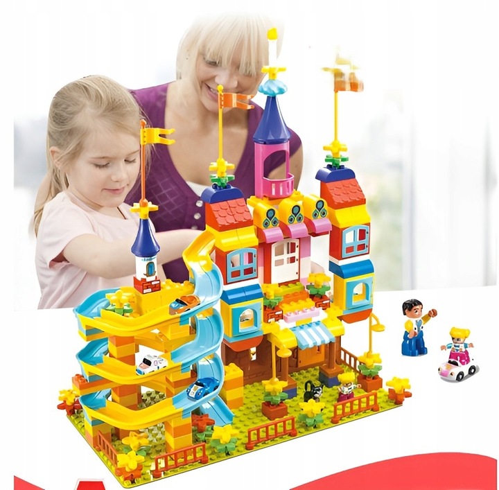 KLOCKI KONSTRUKCYJNE NAJLEPSZY PREZENT DLA 3 4 5 6 7 8 LATKA ZESTAW 209 EL.