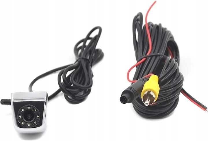 KAMERA COFANIA 8 x IR NOC WODOODPORNA METALOWA CHROM