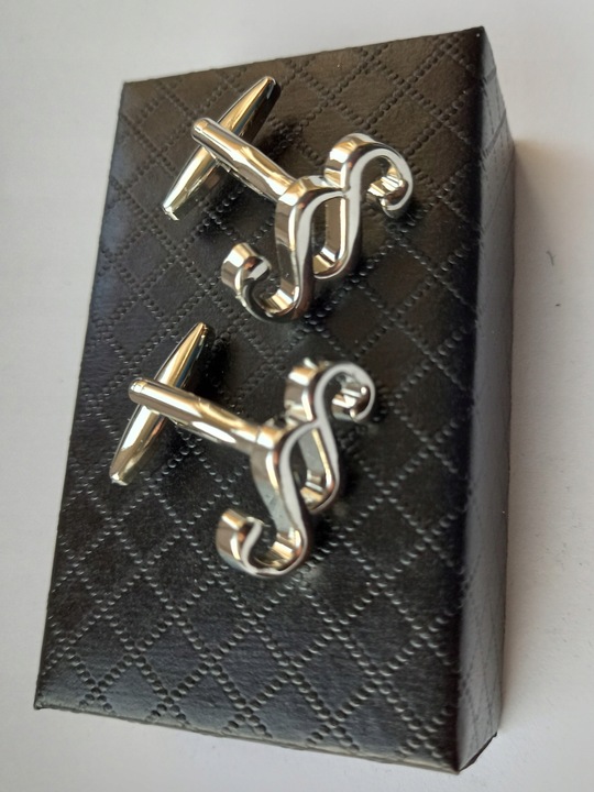 Spinki do mankietów EXC PARAGRAF Prezent dla Radcy Prawnika w pudełku