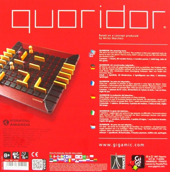 Gra logiczna GIGAMIC QUORIDOR IUVI