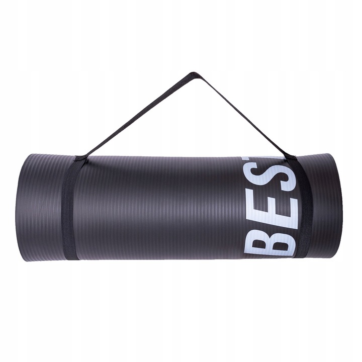 MATA DO ĆWICZEŃ FITNESS NBR JOGI GRUBA KARIMATA GIMNASTYCZNA180 cm x 60 cm