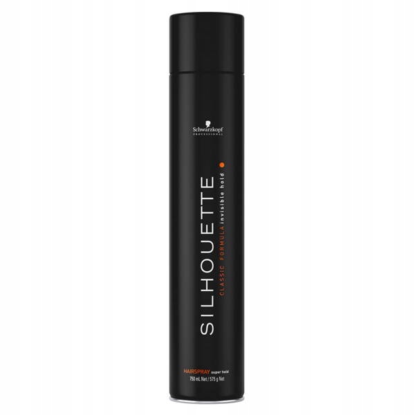 Schwarzkopf Silhouette Super Hold Bardzo mocny lakier do włosów 750ml