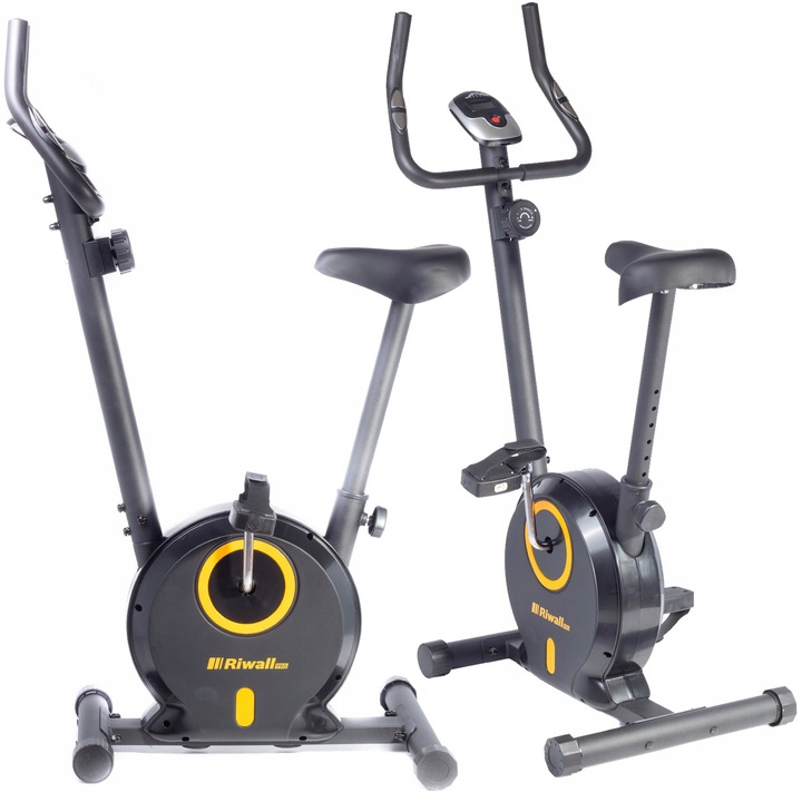 ROWER STACJONARNY MAGNET ROWEREK TRENINGOWY DOMOWY DO ĆWICZEŃ RIWALL 140KG