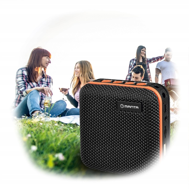 MANTA ZESTAW SMARTWATCH GŁOŚNIK BLUETOOTH SPK01GO