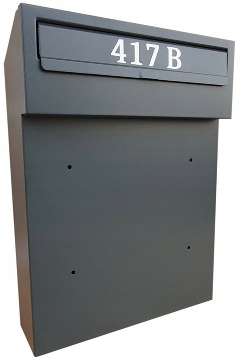 SKRZYNKA NA LISTY PRZELOTOWA DWUSTRONNA W3 + NAPIS