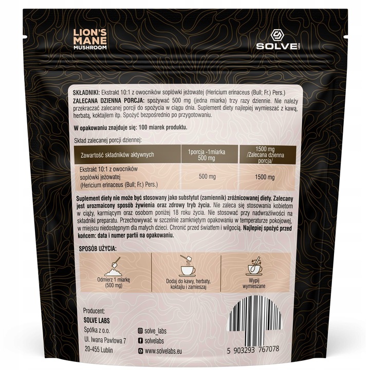 LION`S MANE 50G