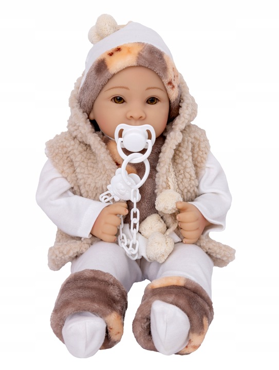 Lalka Bobas JAK ŻYWA INTERAKTYWNA REALISTYCZNA mówi i śpiewa ZESTAW XXL